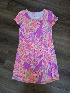 Lilly Pulitzer Tammy Dress Amethyst Sunseekers Sundress Size XS GREAT SHAPE